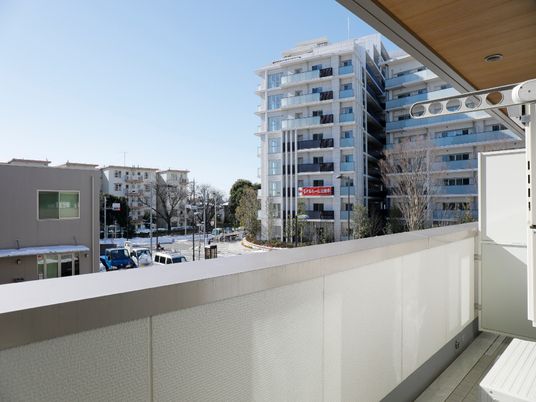 バルコニーからの景色