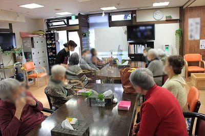 談話と休憩の場