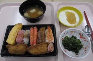 提供食事の一例