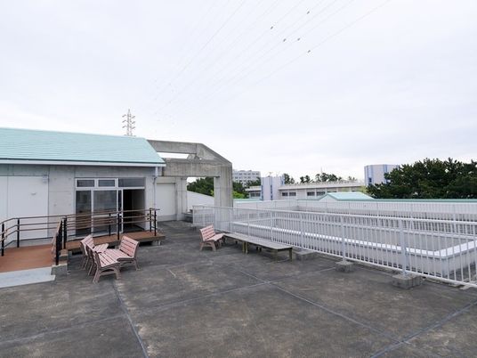 屋上テラス  
