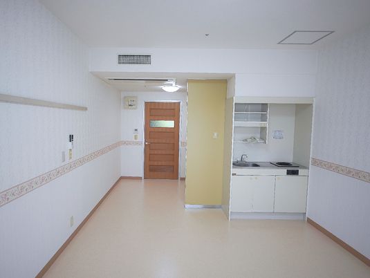 清潔な居室の一角
