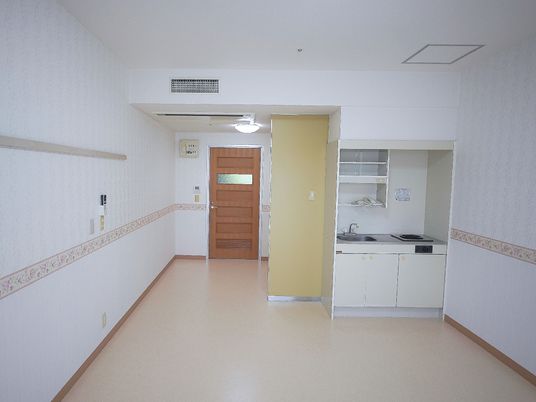 清潔な居室の一角