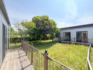 広々とした明るい中庭