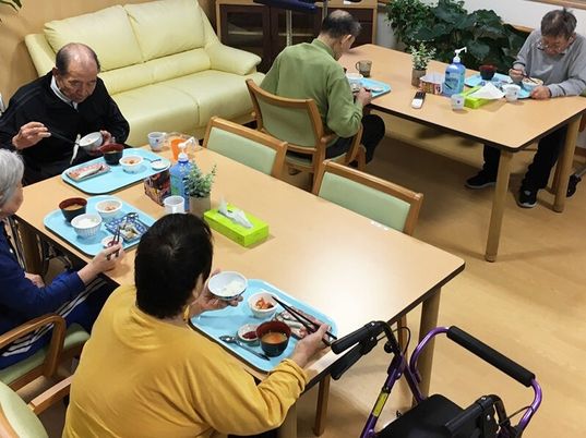 共有ダイニングの様子