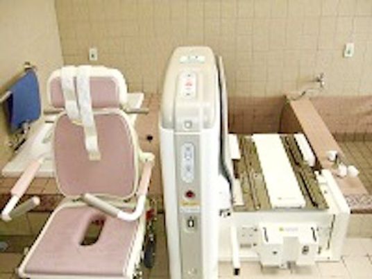機能的な浴室設備