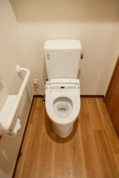 清潔なトイレ設備