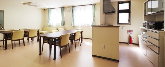 憩いの場のラウンジ