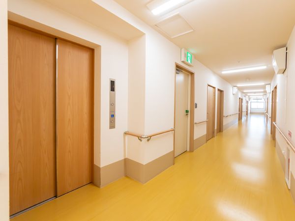 清潔な廊下の様子