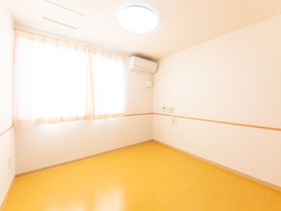 清潔な空間の居室