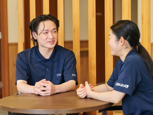 スタッフの様子