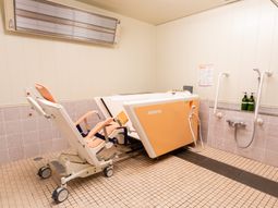 機能的な浴室設備