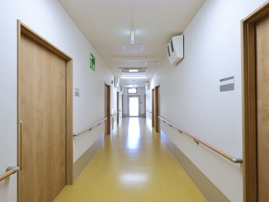 清潔感のある廊下
