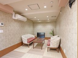 和室風のリビング空間