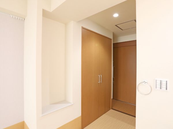 清潔な廊下の角