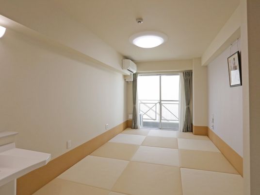 清潔感のある居室空間