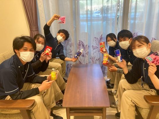 スタッフ集合の休憩室  