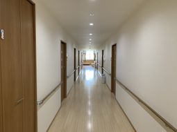 明るい廊下