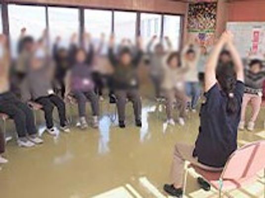 機能訓練中の様子
