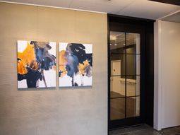 モダンアート壁面装飾