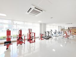 明るい機能訓練室
