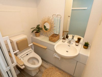 清潔感のあるトイレ空間