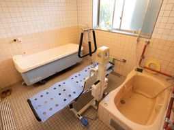 快適なバリアフリー浴室