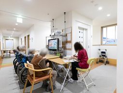 共有スペースでの様子