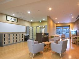 明るい共用スペース