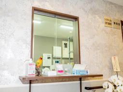 応接エリアの一角