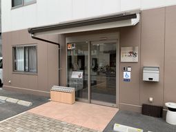 利用者を迎えるエントランス