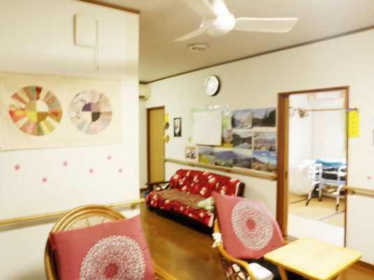 温かみのある居室空間