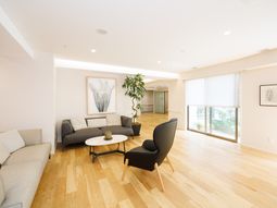 明るいリビングの様子