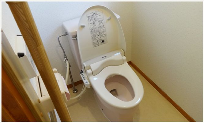 清潔感のあるトイレ空間