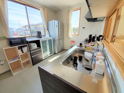 明るいキッチンスペース