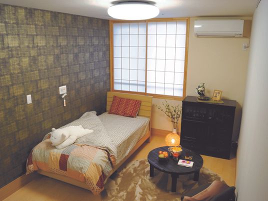 和風のあたたかい居室