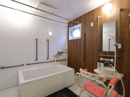 快適なバリアフリー浴室