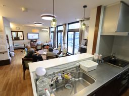 共有スペースの日常風景