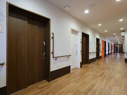 清潔な廊下の様子