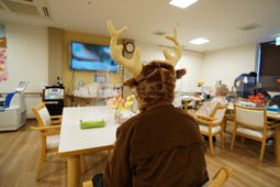 居室でのリラックスタイム