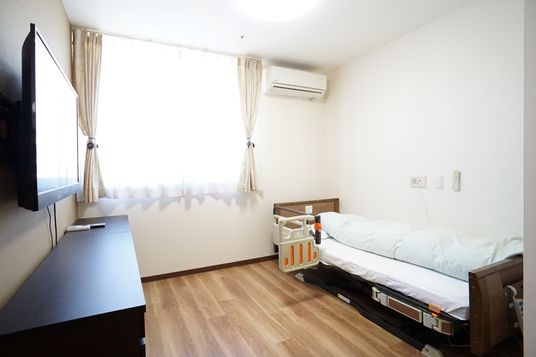 清潔な居室の一角