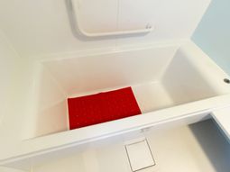 清潔な浴室の一部