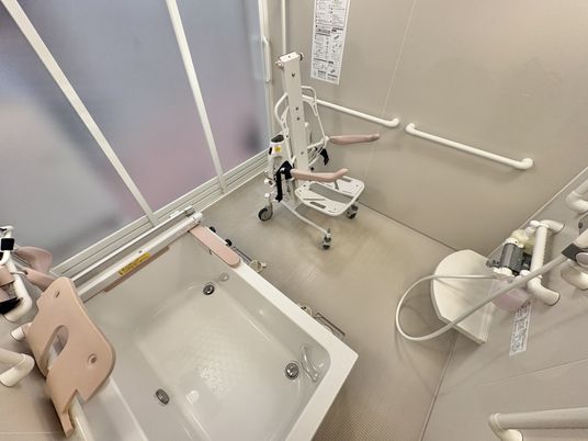 安全性が高い浴室