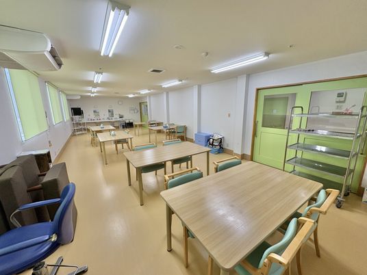 自然光の差し込む空間