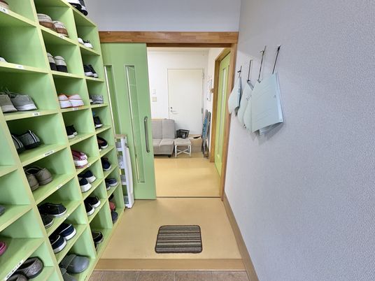 入り口の廊下