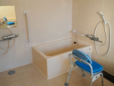バリアフリー浴室の設備