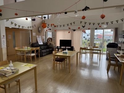 明るいリビング