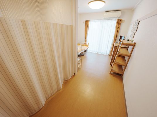 ゆったりとした居室