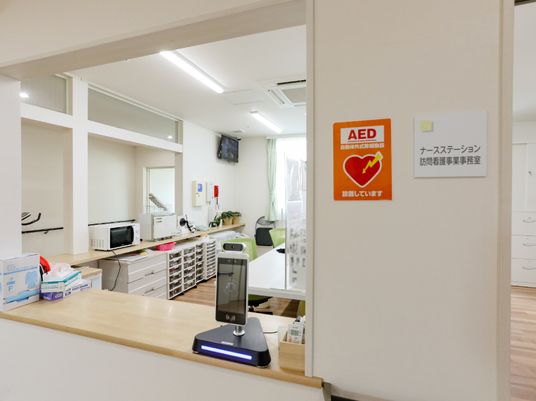 ナースステーション整然とした配置
