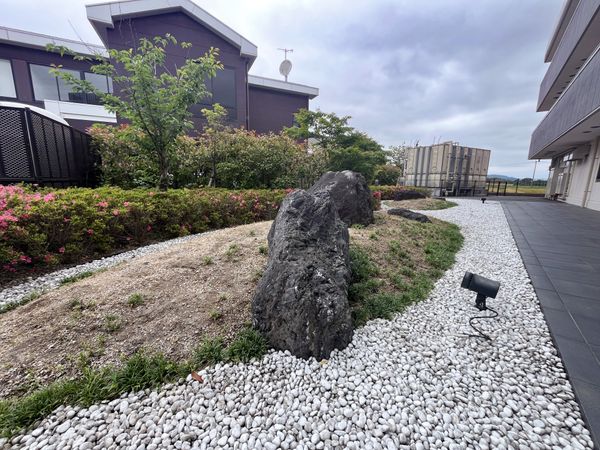 手入れされた庭