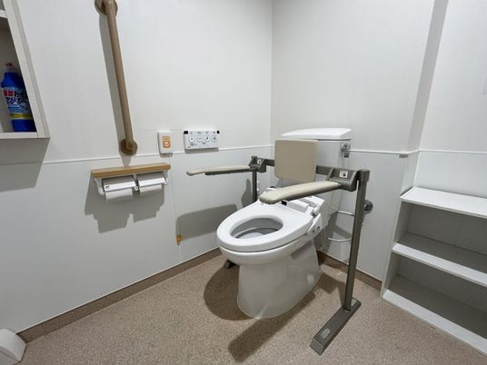 設備の整ったトイレ